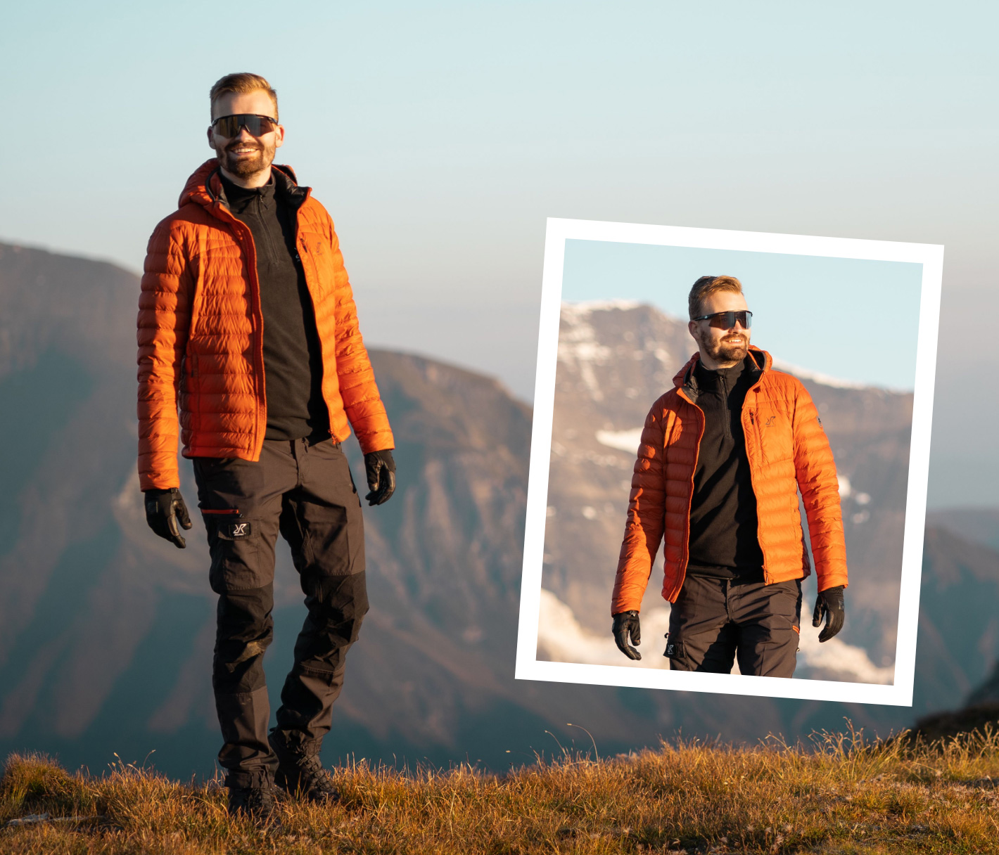 Vandra i fjällen med Helium Down Jacket